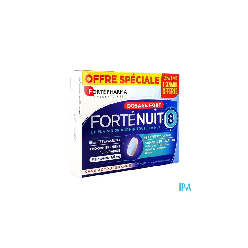 FORTENUIT 8H CPR 30+ 1 SEMAINE OFF