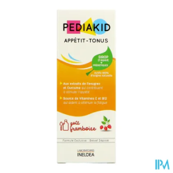 PEDIAKID APPET/TONUS FRAMB SP125ML