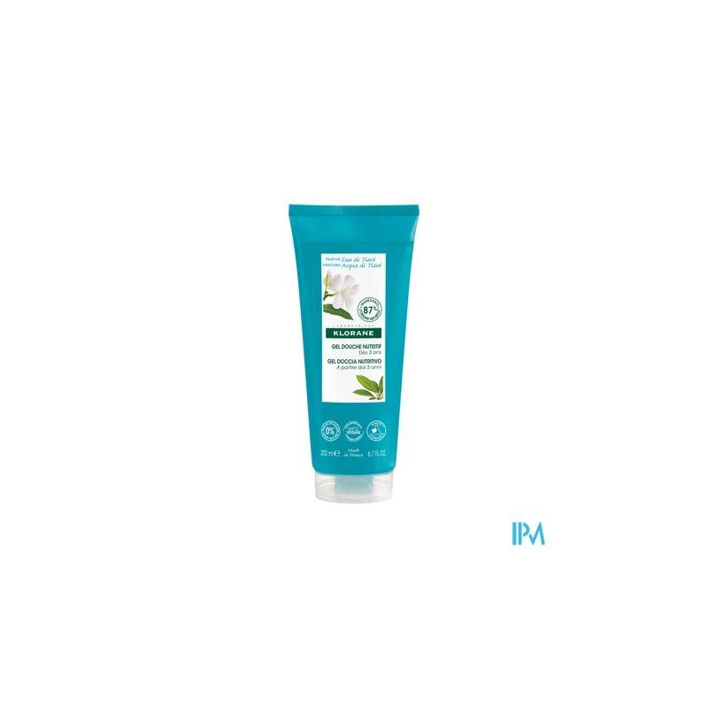 Klorane gel dch tiare 200ml - La Grande Pharmacie