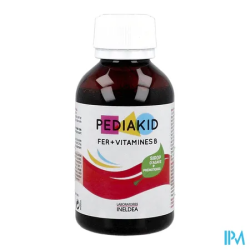PEDIAKID FER+VIT B BANANE SP 125ML