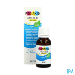 PEDIAKID VIT D3 GTT BUV 20ML