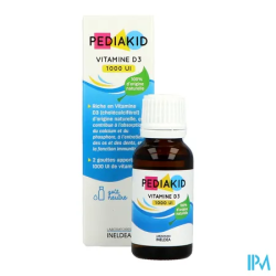 PEDIAKID VIT D3 GTT BUV 20ML