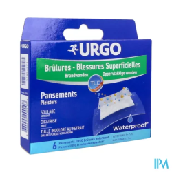 Urgo brulure waterproof pm 6 - La Grande Pharmacie