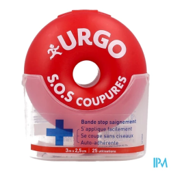 Urgo sos coupure bde 3mx2 5cm - La Grande Pharmacie