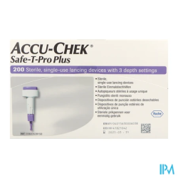 Accu chek safe t pro autopiq200 - La Grande Pharmacie