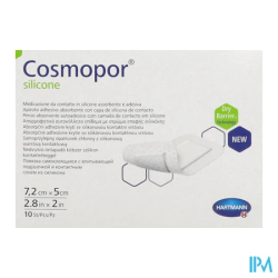 Cosmopor silicone 7 2x5cm 10 - La Grande Pharmacie