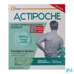 Actipoche argile dos ventre - La Grande Pharmacie