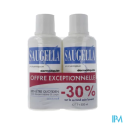 SAUGELLA DERMOLIQUIDE 500ML X2