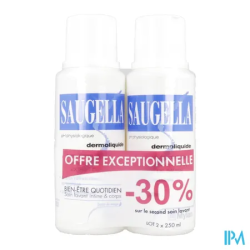 SAUGELLA DERMOLIQ 250ML X2