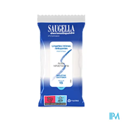 SAUGELLA DERMOLIQ LINGETTES 15