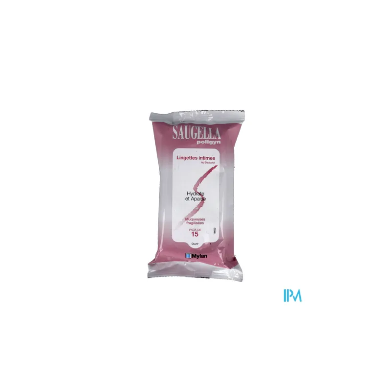 SAUGELLA POLIGYN CAMOM LINGETTES15