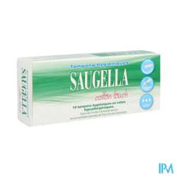SAUGELLA COT TOUCH TAMP SUPER 16