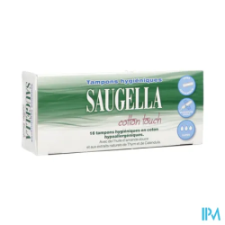 SAUGELLA COT TOUCH TAMP SUPER 16
