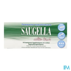 SAUGELLA COT TOUCH TAMP SUPER 16