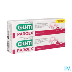 Gum paroex dent antiplaque 75mlx2 - La Grande Pharmacie