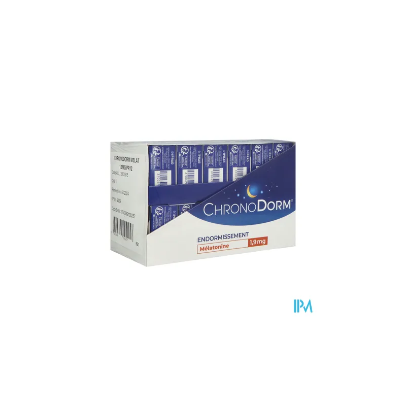 CHRONODORM MELATONINE 1,9MG PRES12