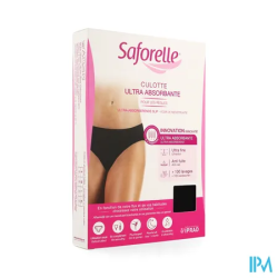 SAFORELLE CULOTTE ABSORB NOIR TM