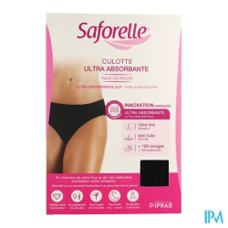 SAFORELLE CULOTTE ABSORB NOIR TM
