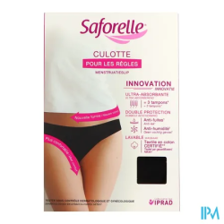 SAFORELLE CULOTTE ABSORB NOIR TL