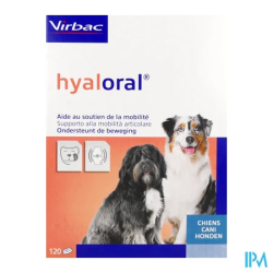 Hyaloral chien comp 120 - La Grande Pharmacie