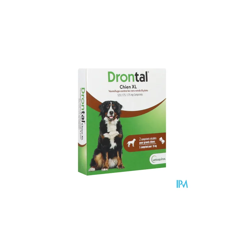 Vetoquinol drontal grand comprime chien 2 - La Grande Pharmacie