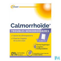 Calmorrhoide lingette 20 - La Grande Pharmacie