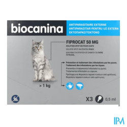 FIPROCAT 50MG SPOTON CHAT PIPET 3