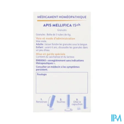 Apis mellifica 15ch 3tg b - La Grande Pharmacie