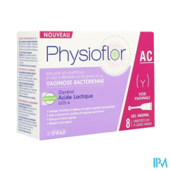 PHYSIOFLOR AC GEL VAGIN UNID 5ML 8