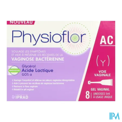 PHYSIOFLOR AC GEL VAGIN UNID 5ML 8