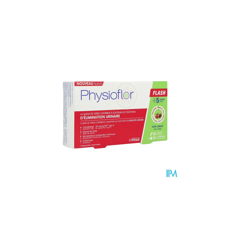 PHYSIOFLOR FLASH CPR10+GELUL10