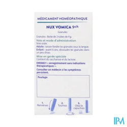 Nux vomica 9ch 3tg b - La Grande Pharmacie