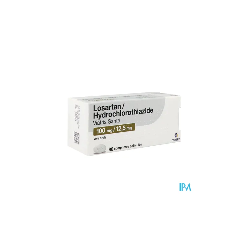 Losartan hyd 100 12 5mg vts cpr 90 - La Grande Pharmacie