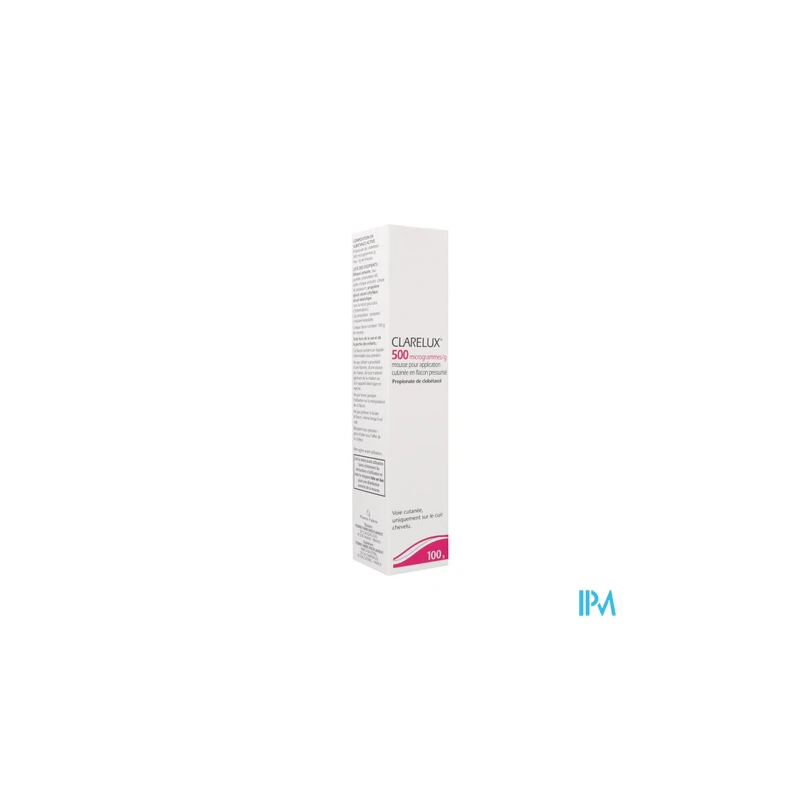Clarelux 500mcg g mousse fl 100g - La Grande Pharmacie