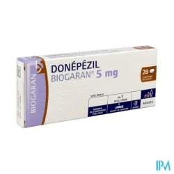 Donepezil 5mg biogaran cpr 28 - La Grande Pharmacie