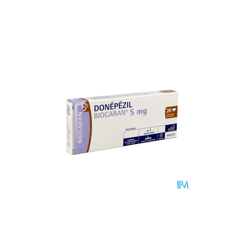 Donepezil 5mg biogaran cpr 28 - La Grande Pharmacie