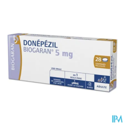 Donepezil 5mg biogaran cpr 28 - La Grande Pharmacie