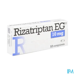 Rizatriptan 10mg eg cpr 12 - La Grande Pharmacie