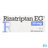 Rizatriptan 10mg eg cpr 12 - La Grande Pharmacie