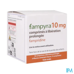 Fampyra lp 10mg fl cpr 56 - La Grande Pharmacie