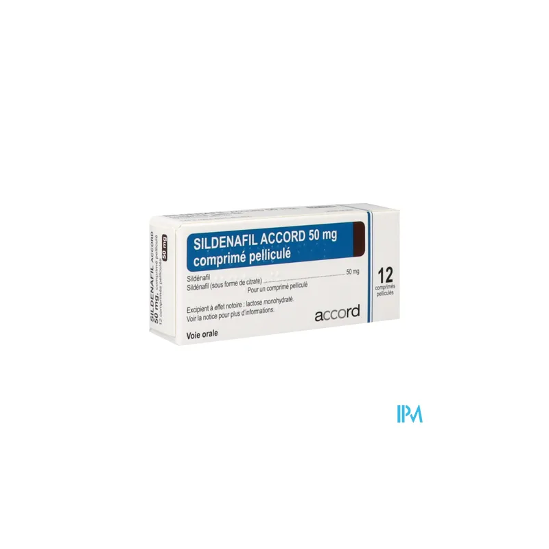 Sildenafil 50mg accord cpr 12 - La Grande Pharmacie