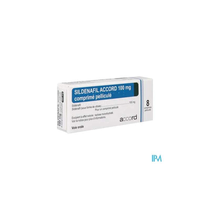 Sildenafil 100mg accord cpr 8 - La Grande Pharmacie