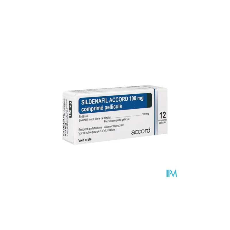 Sildenafil 100mg accord cpr 12 - La Grande Pharmacie