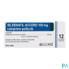 Sildenafil 100mg accord cpr 12 - La Grande Pharmacie