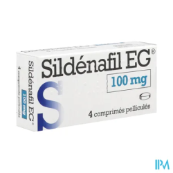 Sildenafil 100mg eg cpr 4 - La Grande Pharmacie