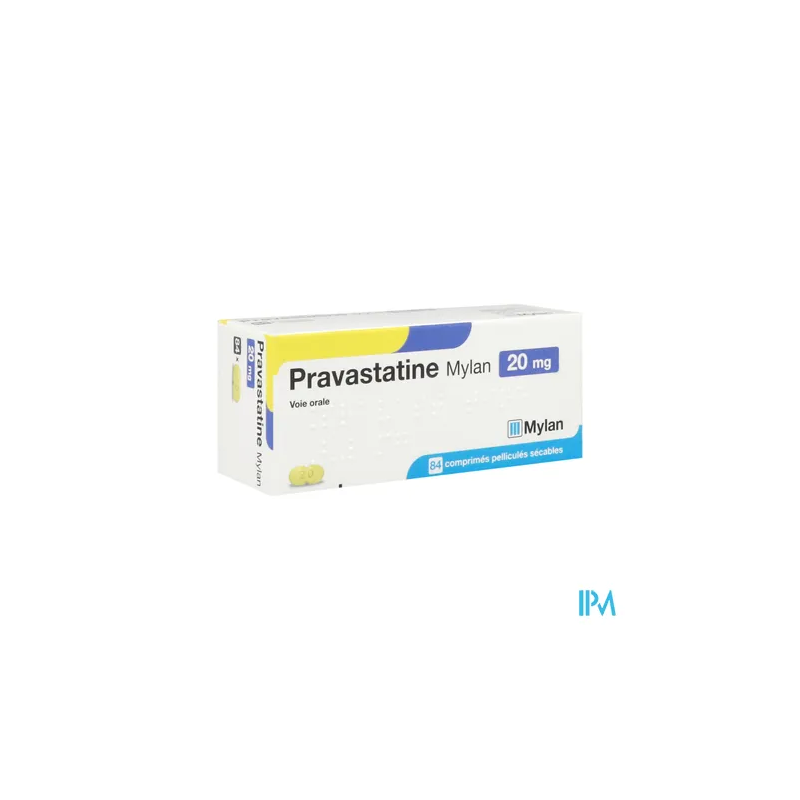 Pravastatine 20mg viatris cp sec84 - La Grande Pharmacie