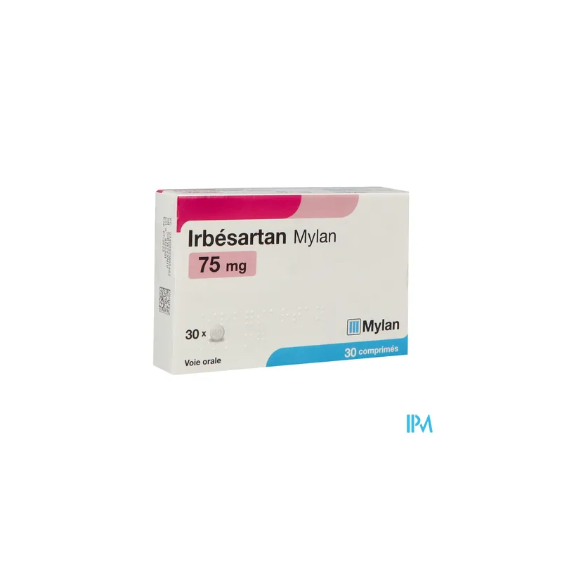 Irbesartan 75mg viatris cpr 30 - La Grande Pharmacie