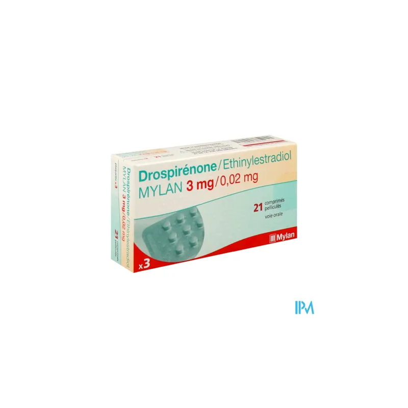 Drospir ethinyl 3 0 02 vts cp3x21 - La Grande Pharmacie