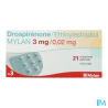 Drospir ethinyl 3 0 02 vts cp3x21 - La Grande Pharmacie