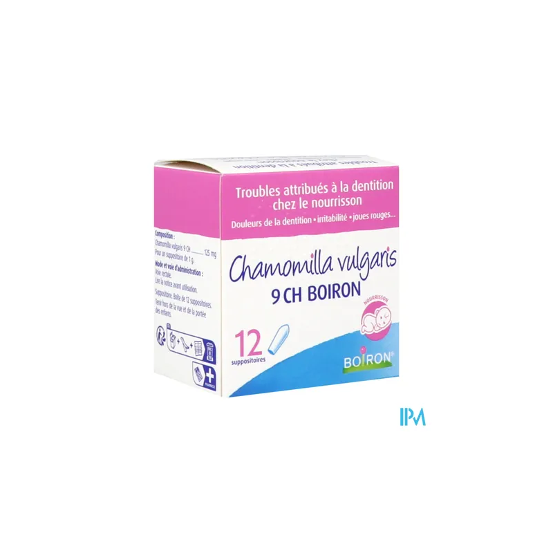 Chamomilla vulg 9ch boiron sup 12 - La Grande Pharmacie